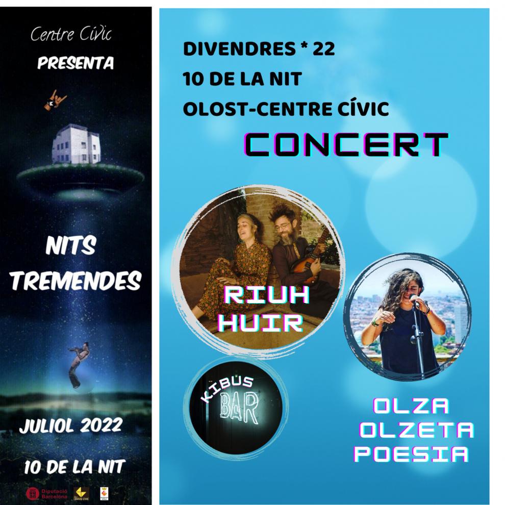 Concert de música i poesia a l'última Nit Tremenda del 2022